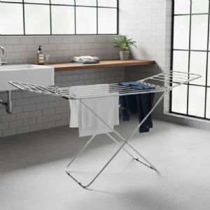 Varal De Chão Com Abas 2,06x0,90x0,56 Em Alumínio